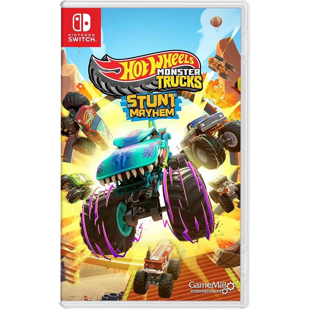 Switch Hot Wheels Monster Trucks Stunt Mayhem Eu Eng Pre Order October