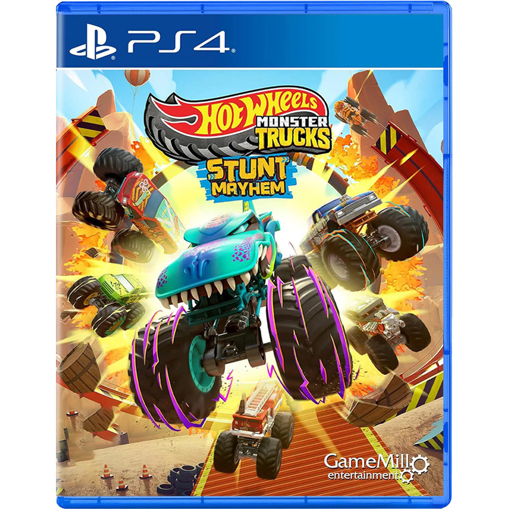 Ps Hot Wheels Monster Trucks Stunt Mayhem R Eng Pre Order October
