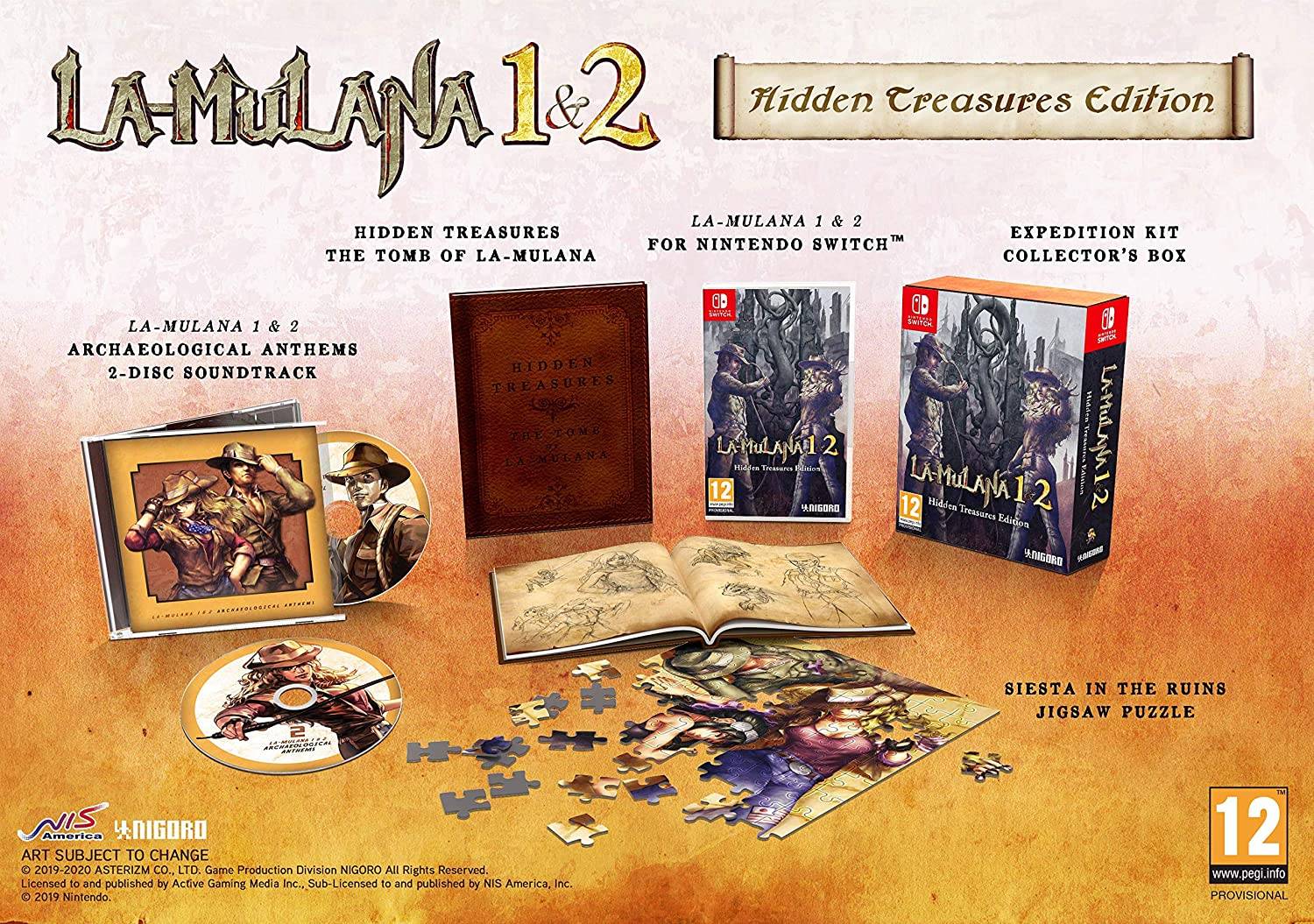 Switch LA-MULANA 1 & 2 Hidden Treasures Edition [US Eng]