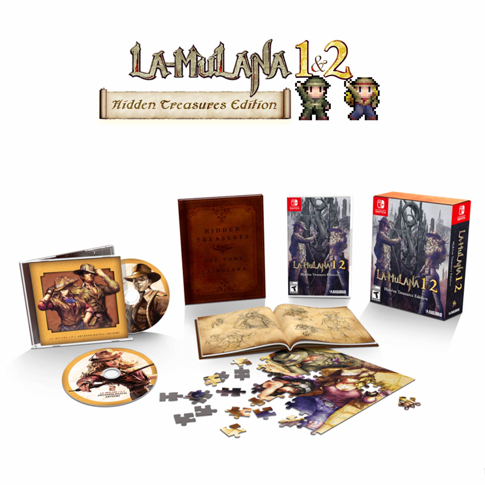 Switch LA-MULANA 1 & 2 Hidden Treasures Edition [US Eng]