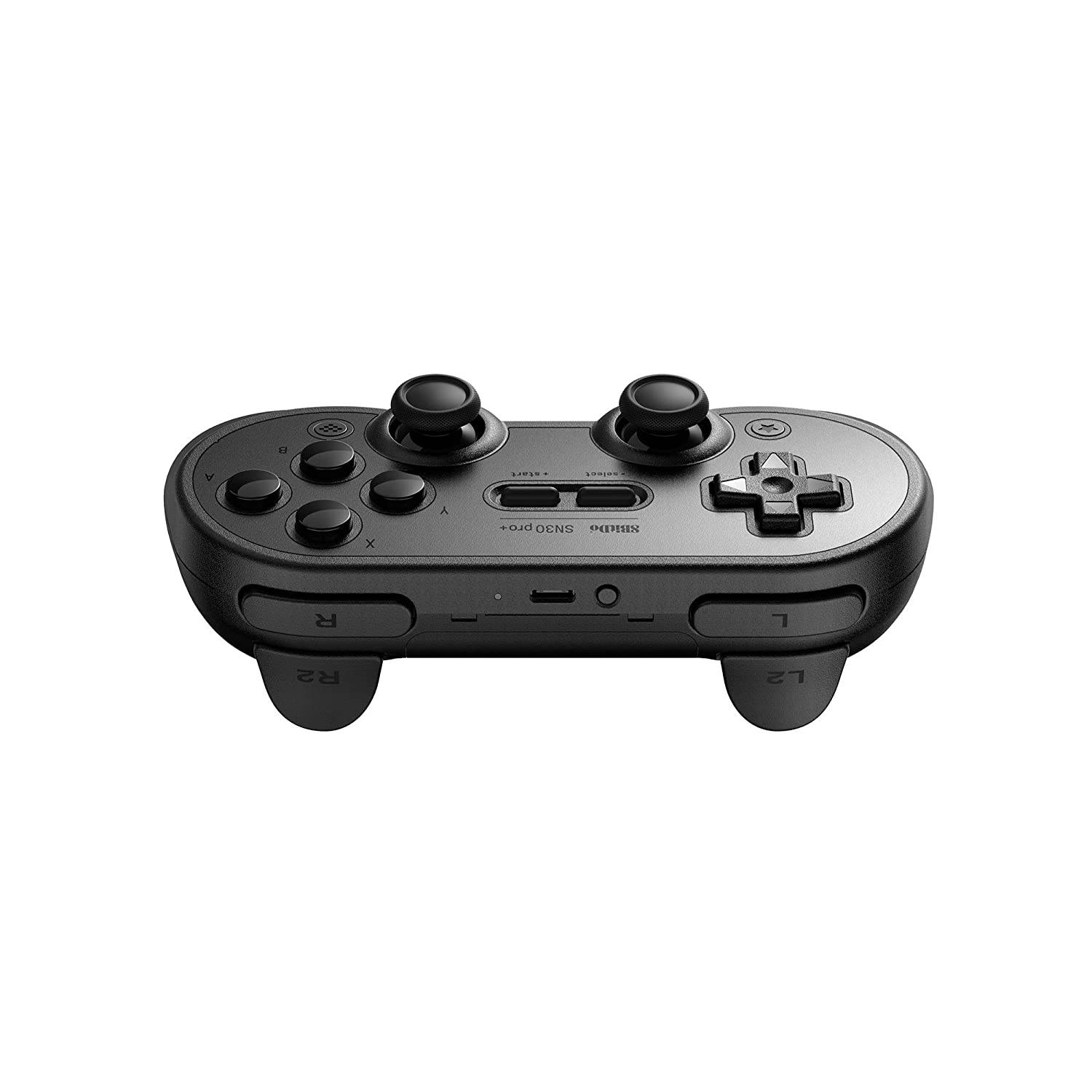 8Bitdo Sn30 Pro+ Bluetooth Gamepad (Black Edition)