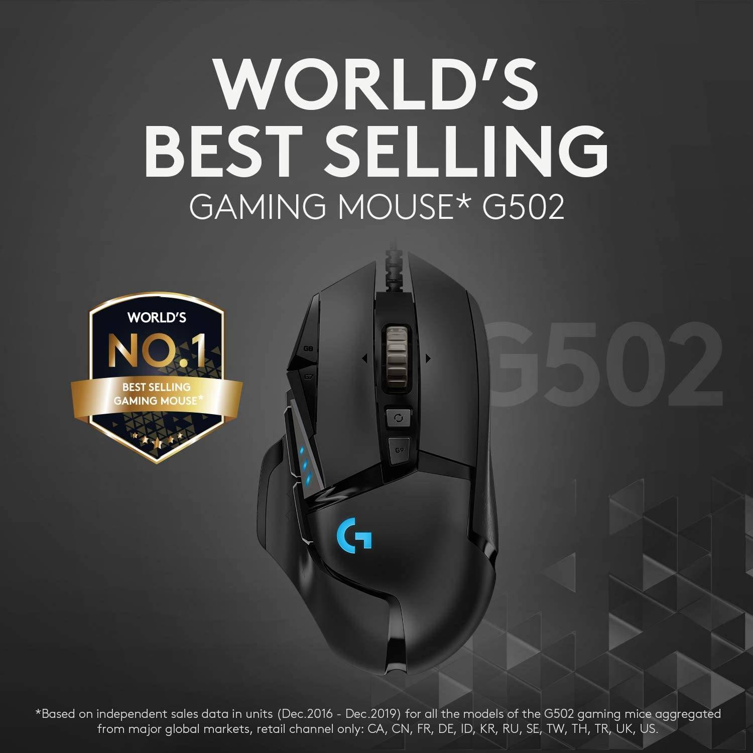 Logitech G502 Hero Gaming Mouse