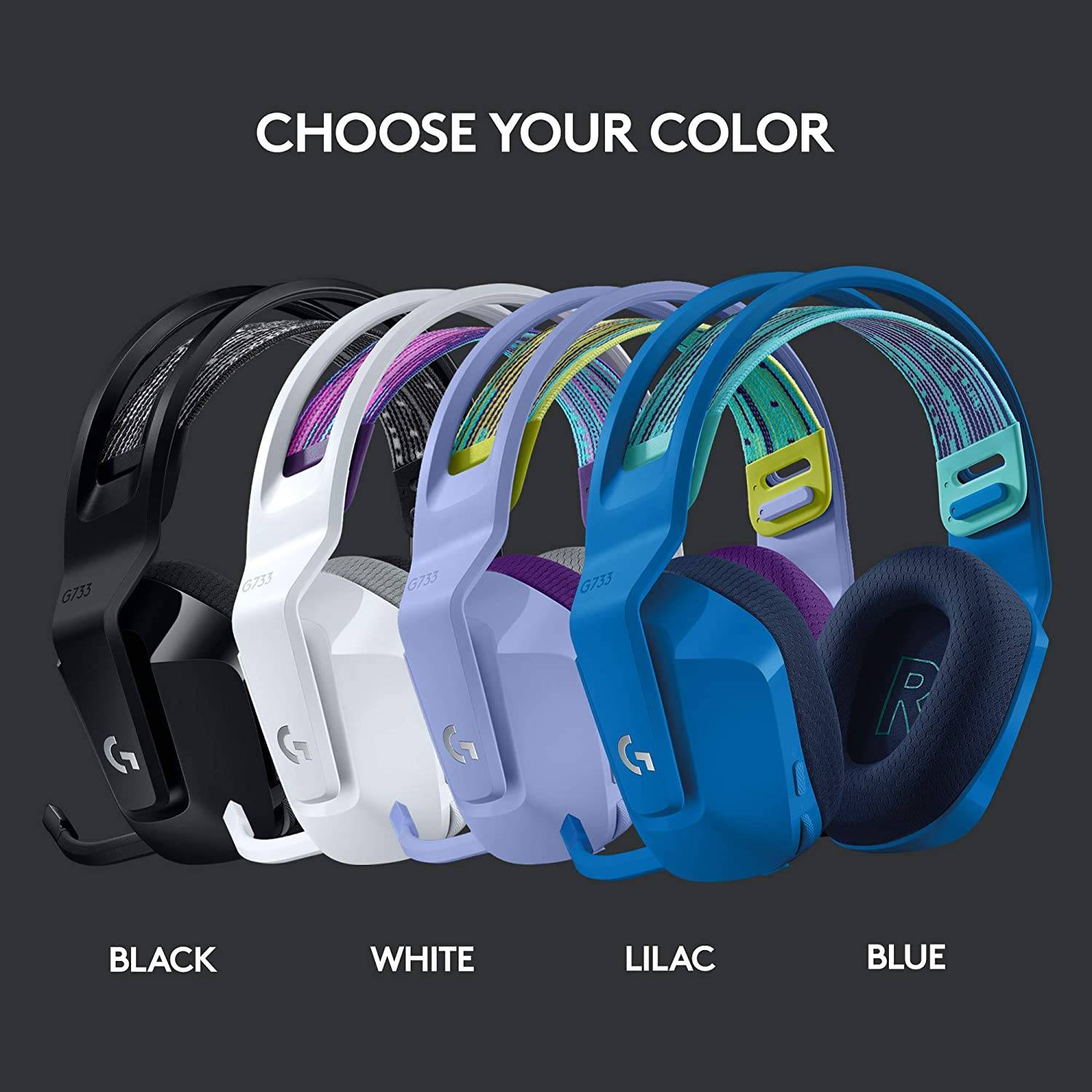 Logitech G LIGHTSPEED Wireless RGB Gaming Headset