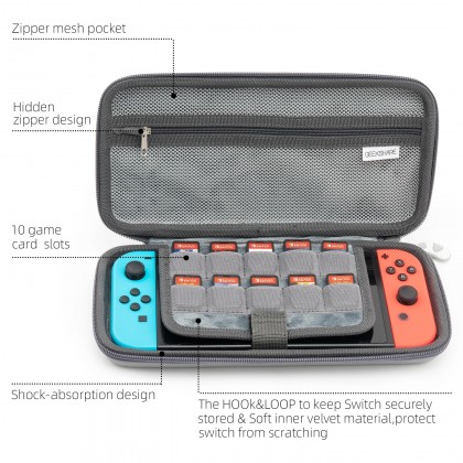 Geekshare Cat / Dog Ears Carry Case for Nintendo Switch
