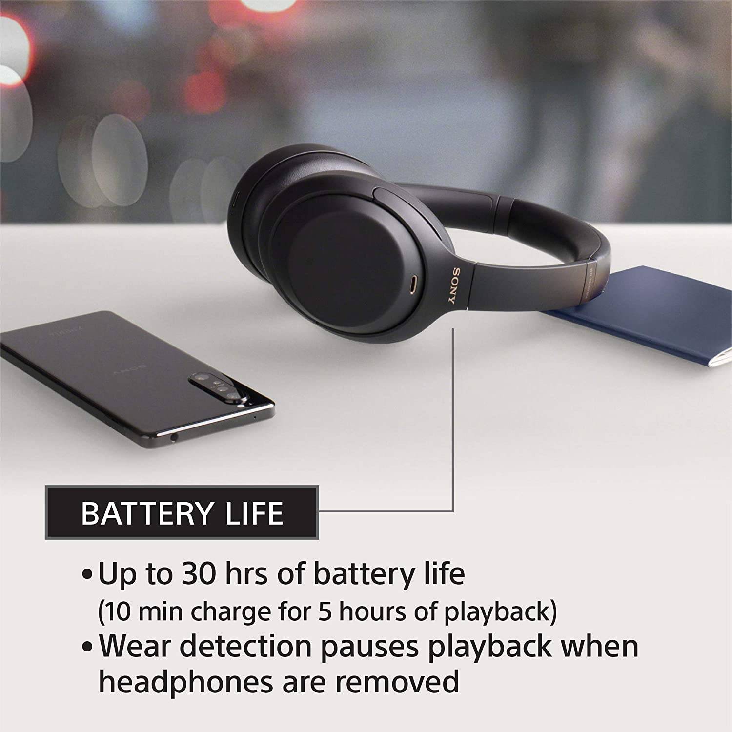 SONY WH1000XM4 Wireless Noise Cancelling Headphones