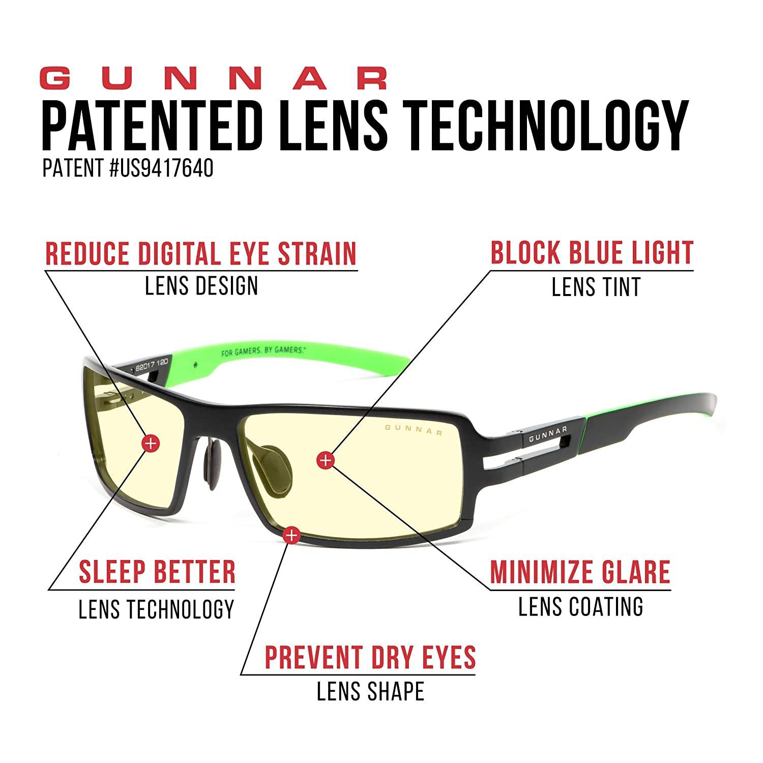 Gunnar razer rpg gaming glasses sales