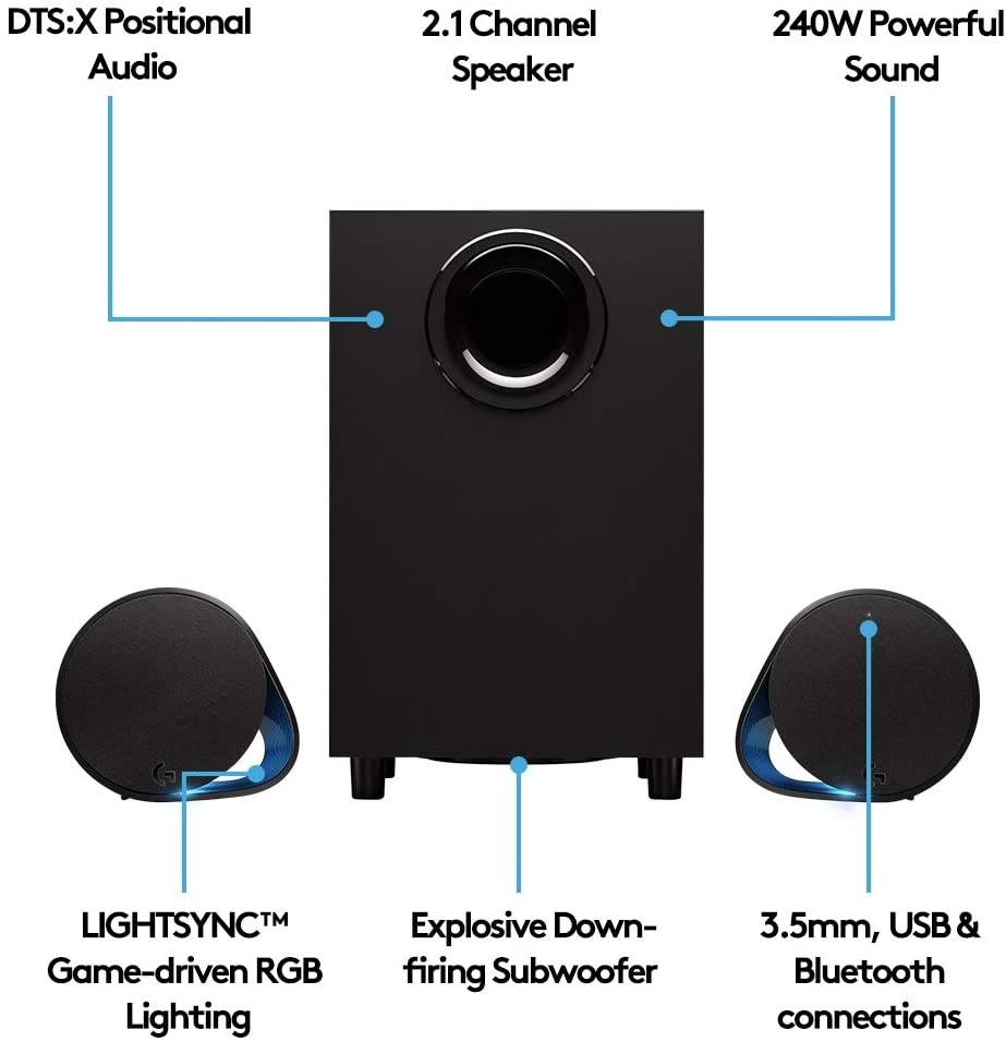 Logitech G560 Lightsync PC Gaming Speakers
