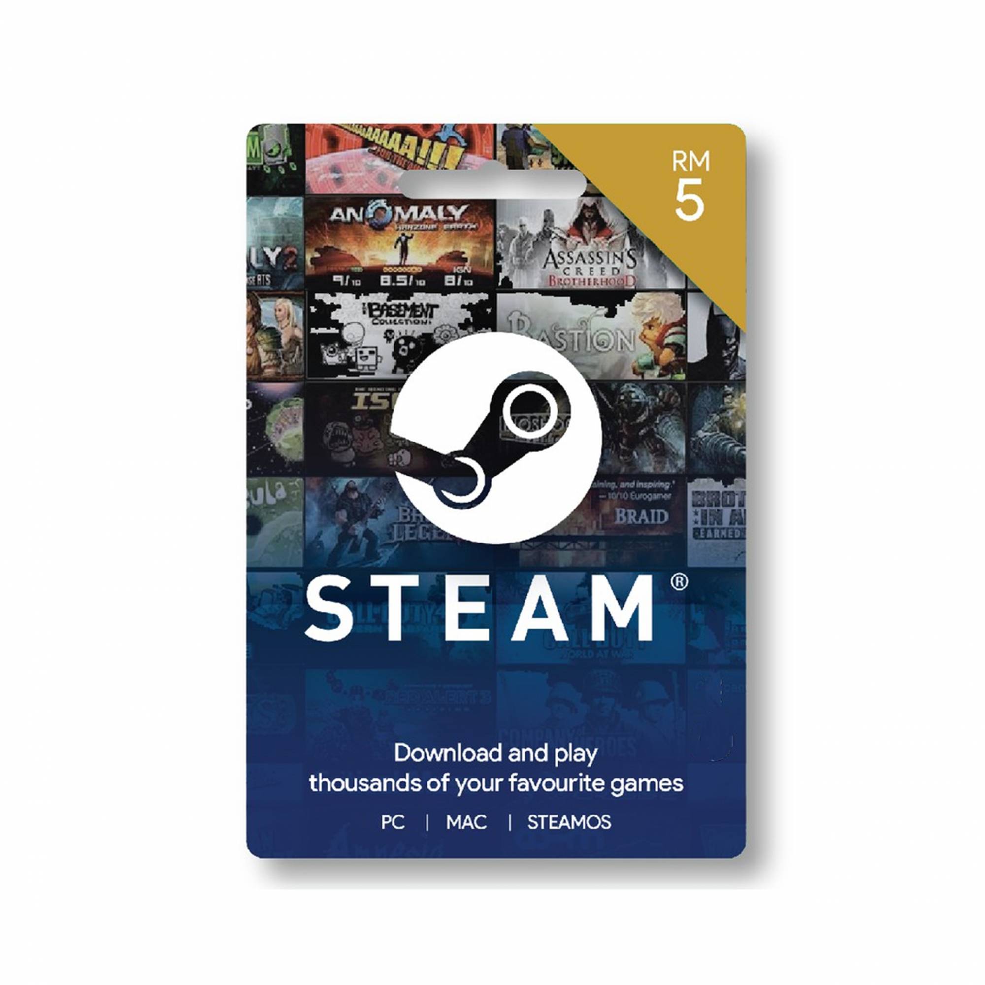 Steam Wallet Malaysia RM