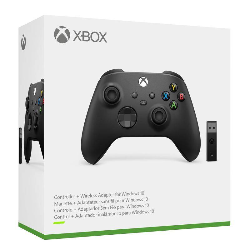 Xbox Wireless Controller + Wireless Adapter for Windows 10