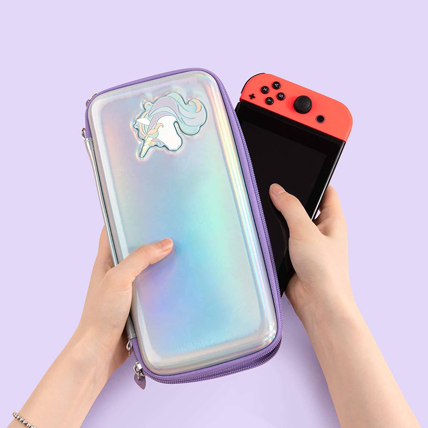 Geekshare Unicorn Carry Pouch for Nintendo Switch