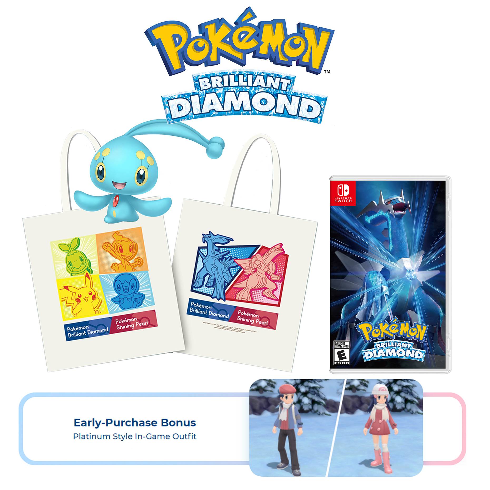 Switch Pokemon Brilliant Diamond [US Eng/Chi]