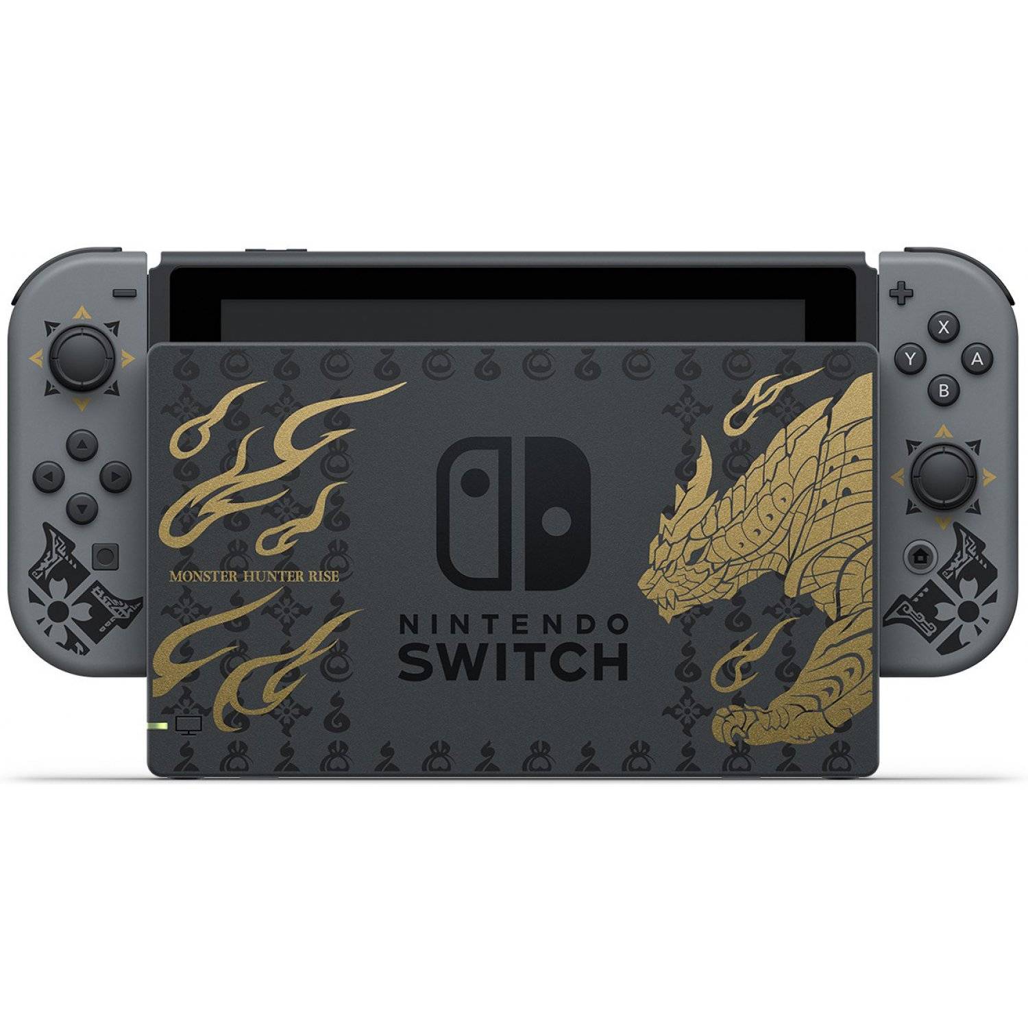 Nintendo Switch V2 Enhanced Console Monster Hunter Rise Edition
