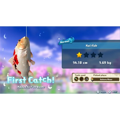 Fishing Star World Tour Reel Fishing Rod Bundle - Nintendo Switch - Neuf USA