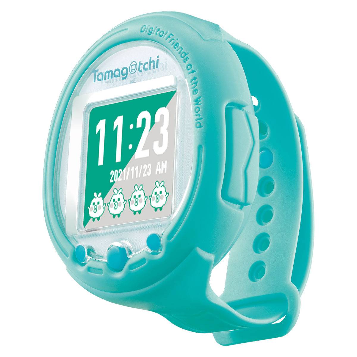 Tamagotchi Paradise Bandai Tamagotchi Smart Mintblue, Mascota De