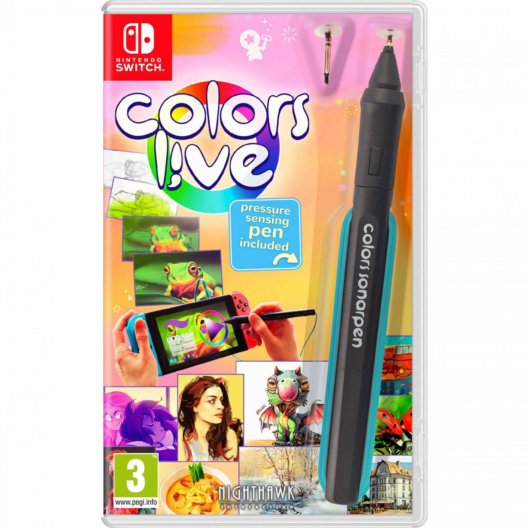 Switch Colors Live with Pressure-Sensitive Pen [EU Eng]