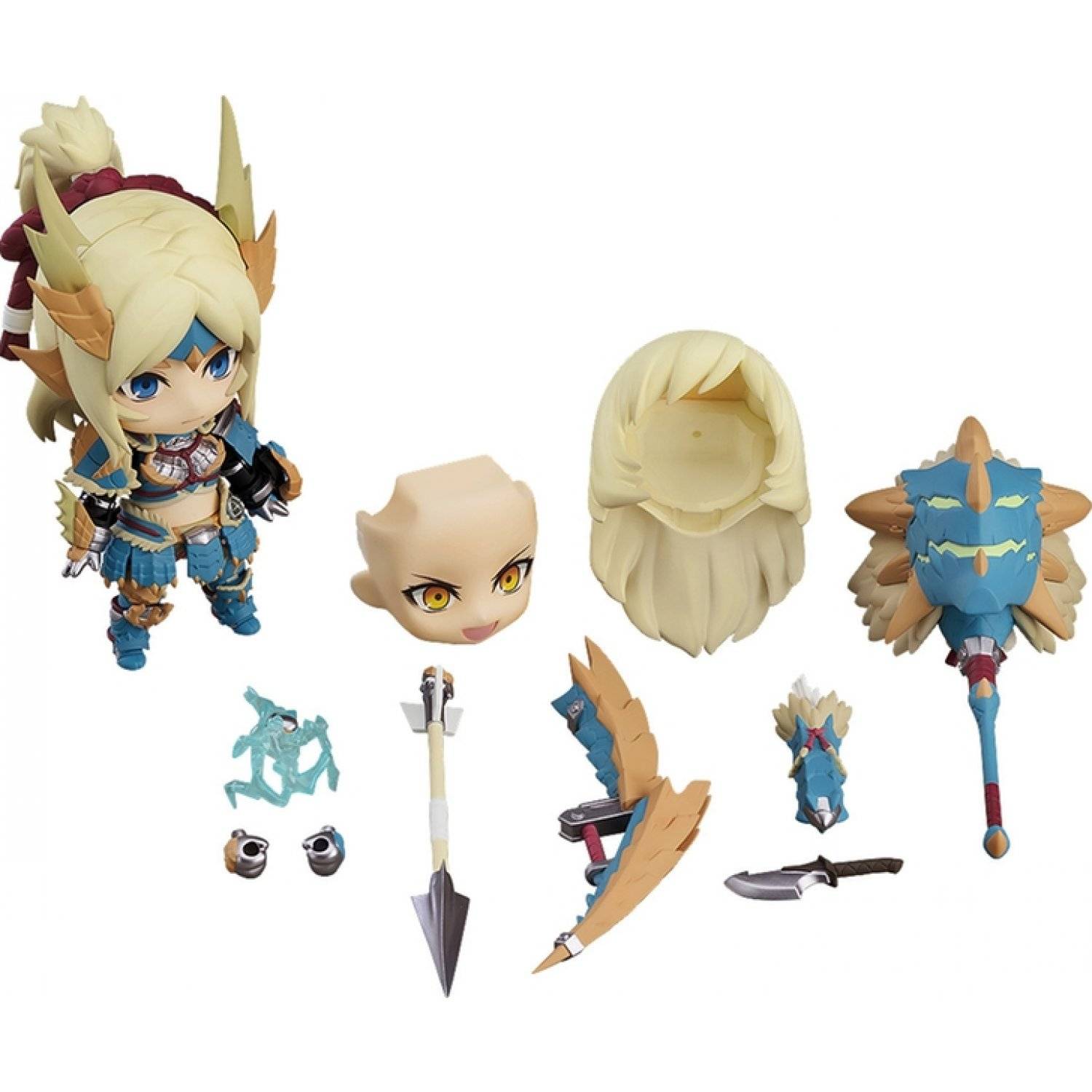 Nendoroid 1407‐DX Hunter : Female Zinogre Alpha Armor Ver. DX
