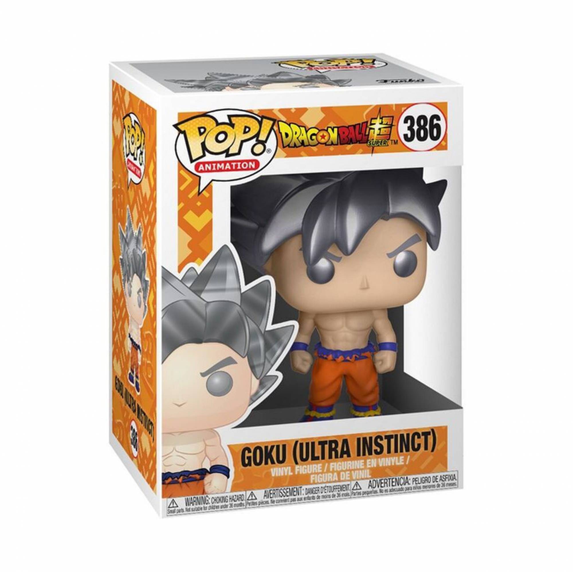 Funko POP! Animation 386 Dragon Ball Super Goku (Ultra Instinct Form)