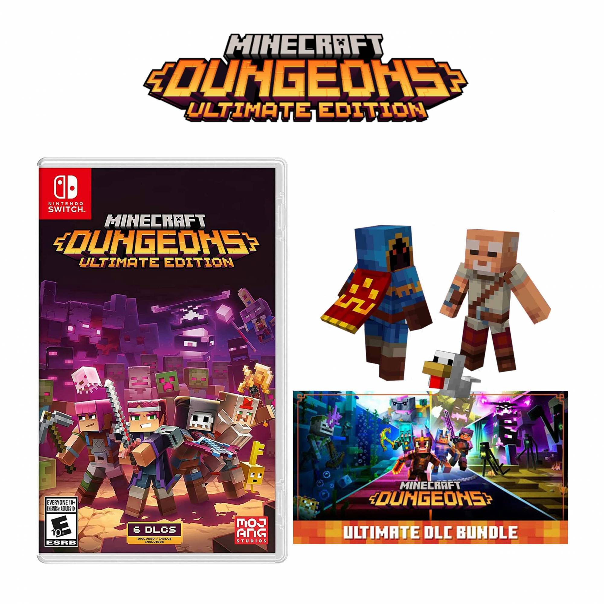 Switch Minecraft Dungeons Ultimate Edition [US Eng/Chi]