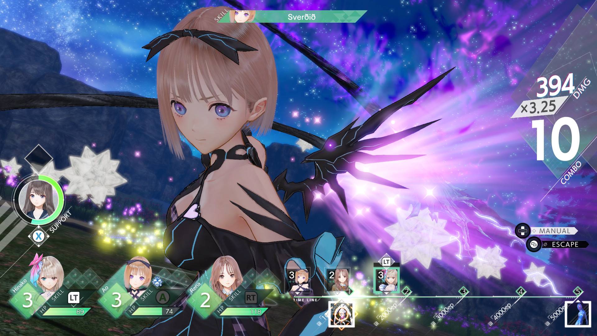 Blue Reflection: Second Light Sur PS4 - 1ère Édition (Français/English) - Neuf Sous Blister