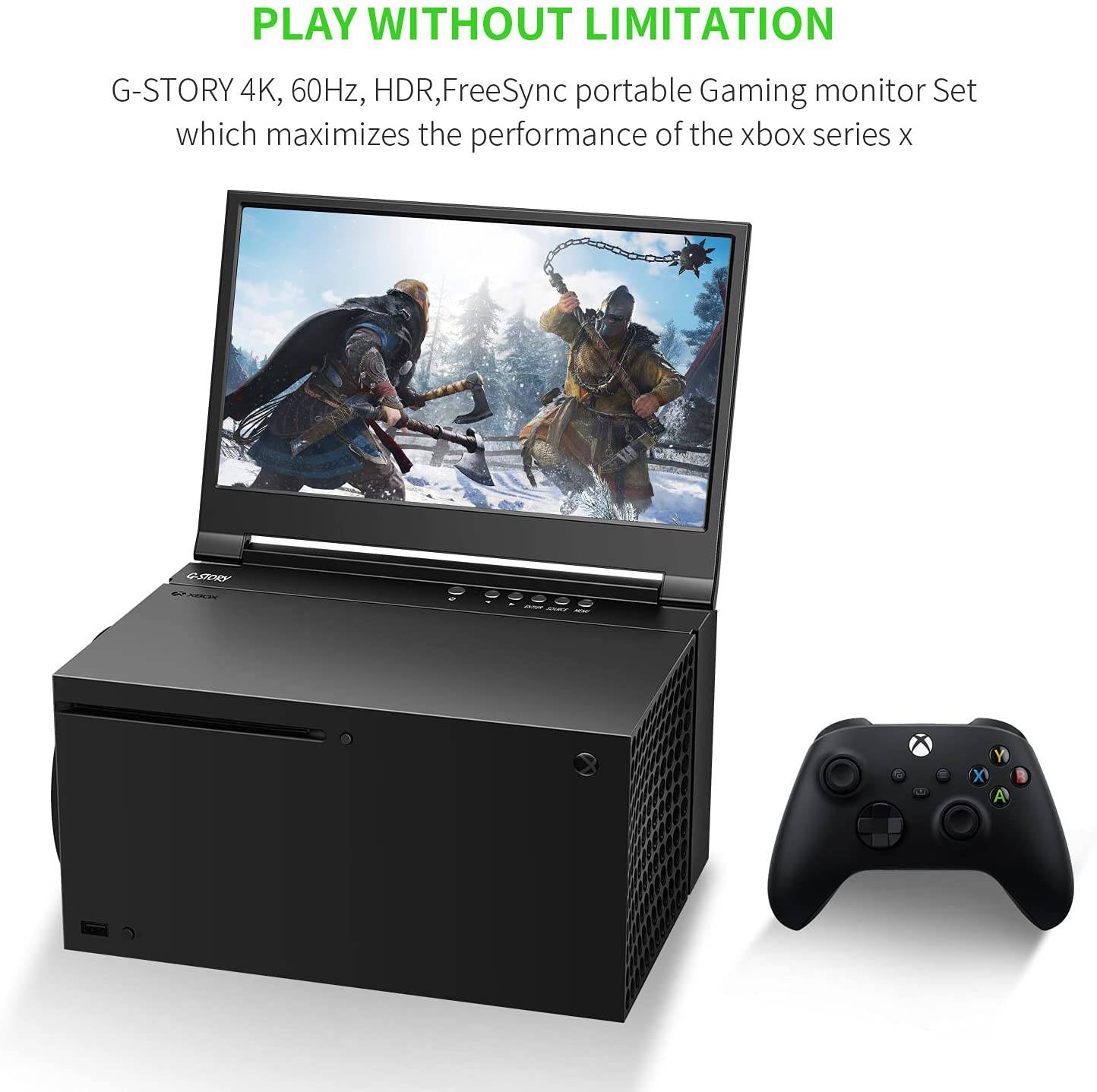 GSTORY 12.5‘’ Portable Monitor for Xbox Series X