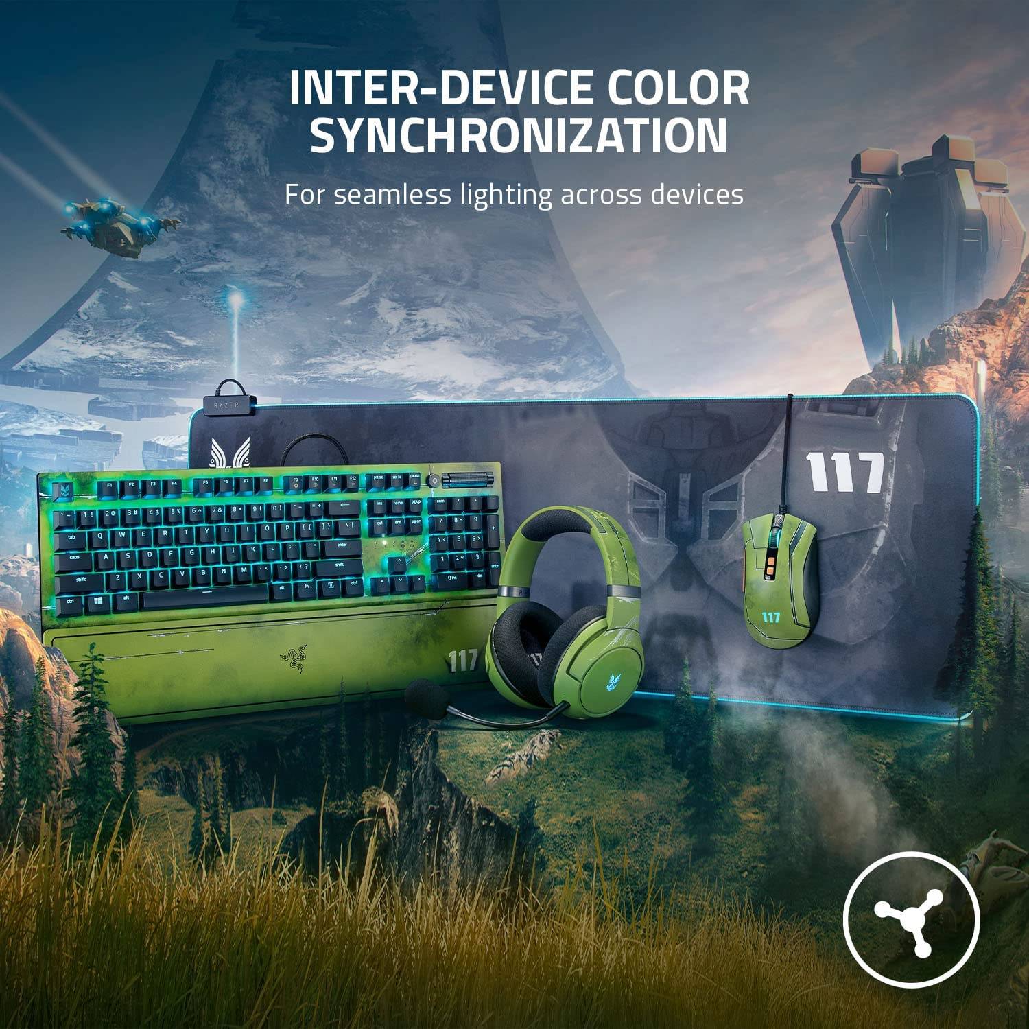Razer Goliathus Extended Chroma - Halo Infinite Edition