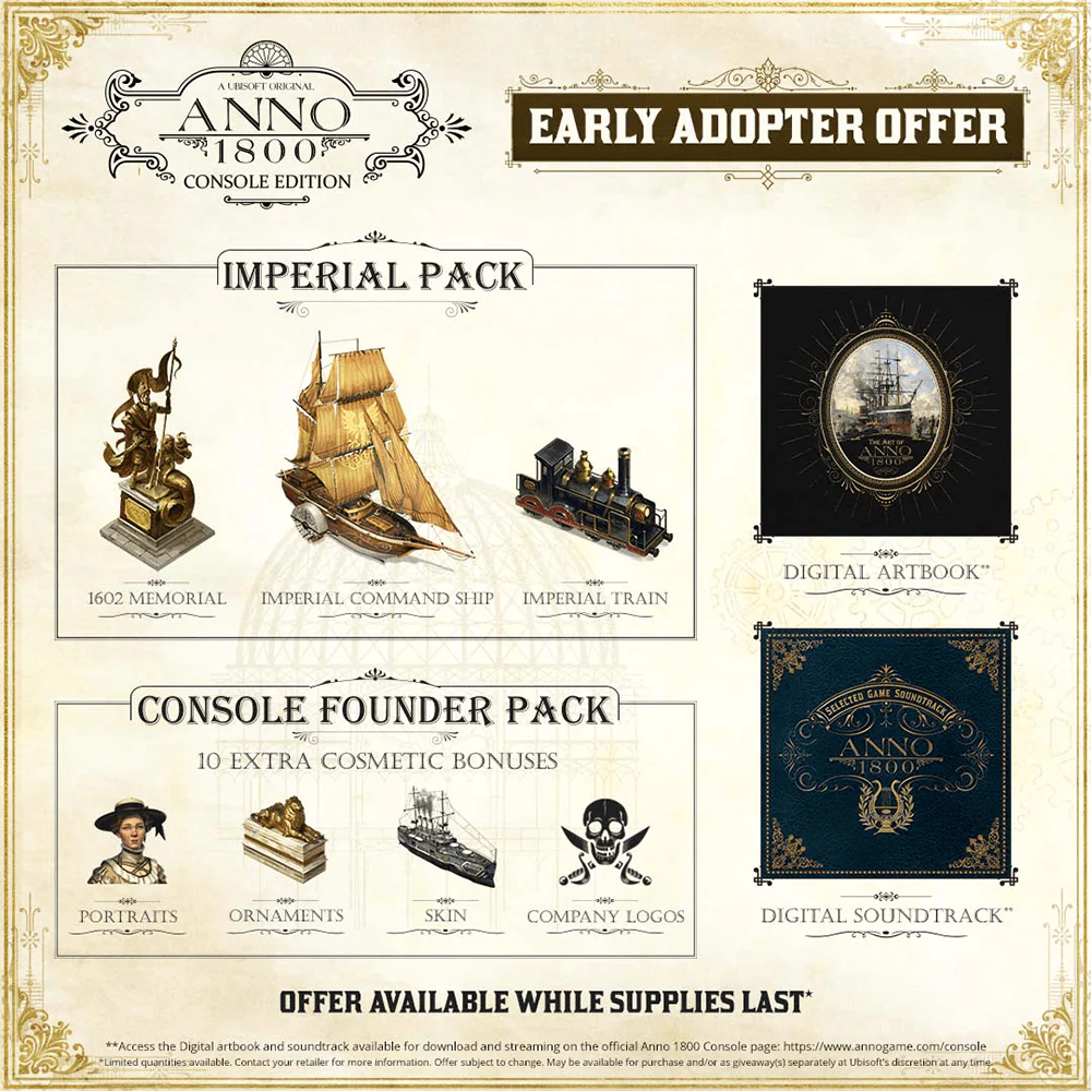 Ps5 anno 1800 console edition 