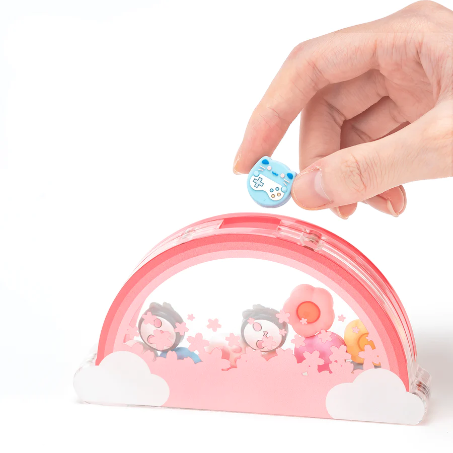 GeekShare Rainbow Cloud Thumb Grips Storage Box