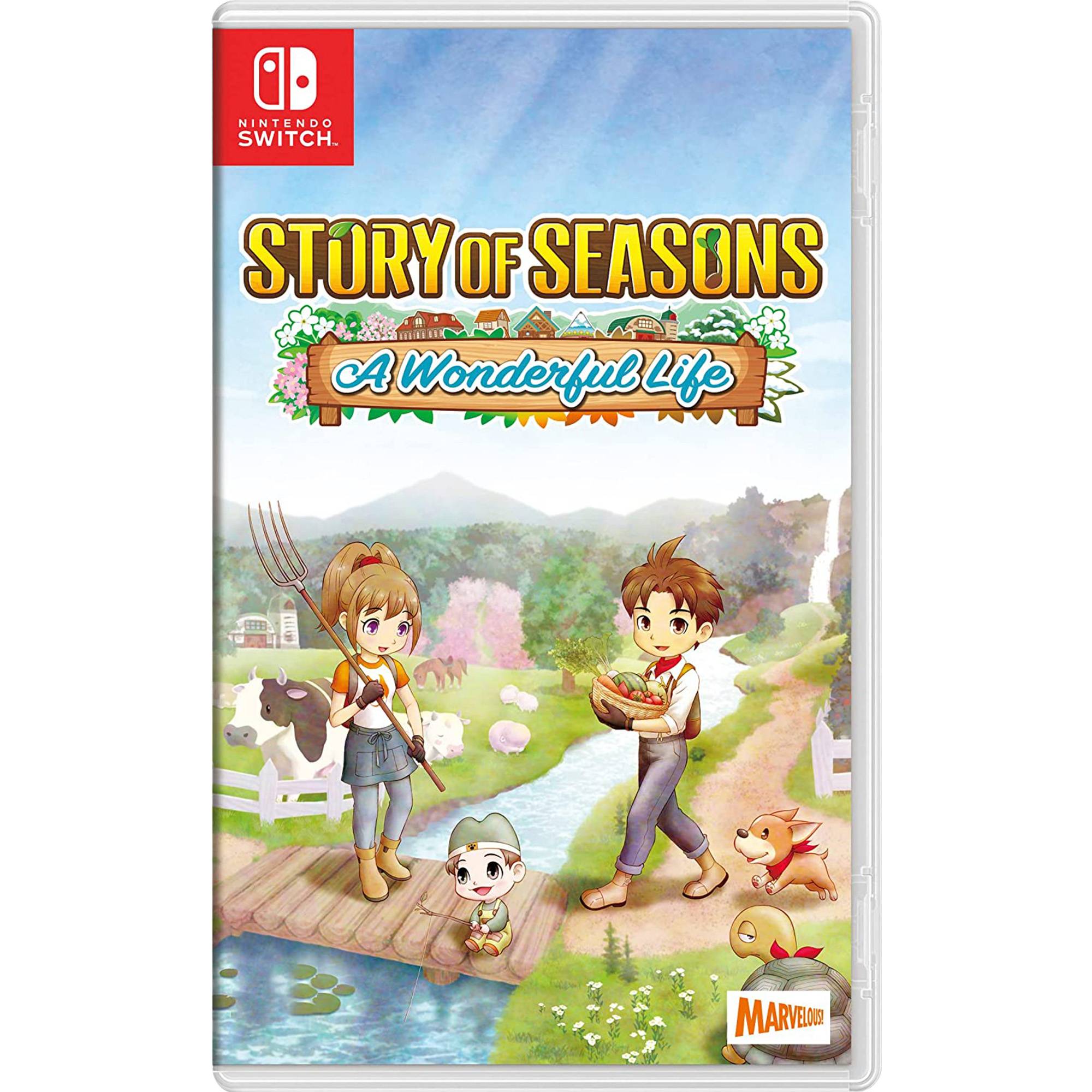 Switch Story of Seasons: A Wonderful Life《牧场物语Welcome！美丽