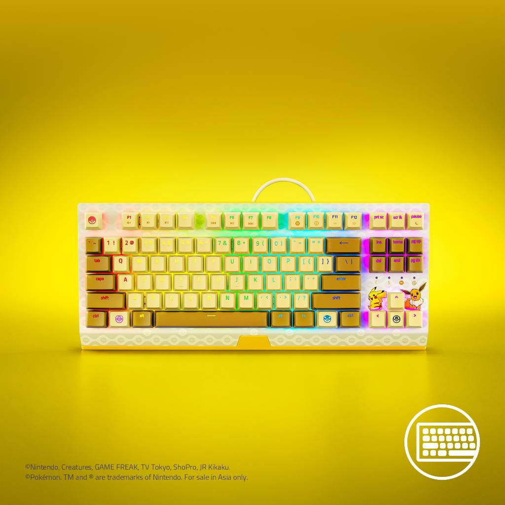 Razer BlackWidow V3 Tenkeyless – Pokémon Edition