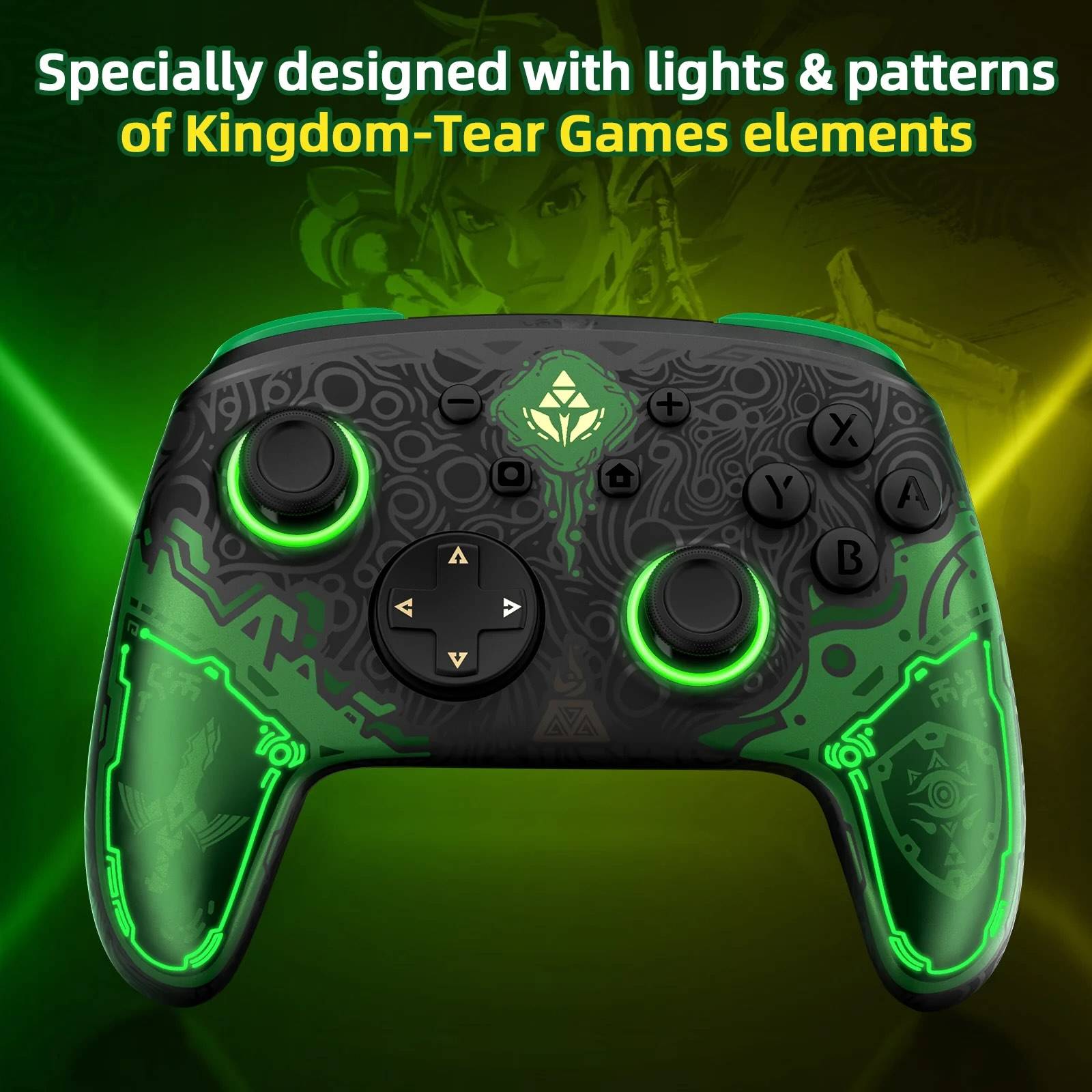 IINE L841 Falcon Wireless Controller Wake Up Support NFC for Nintendo ...