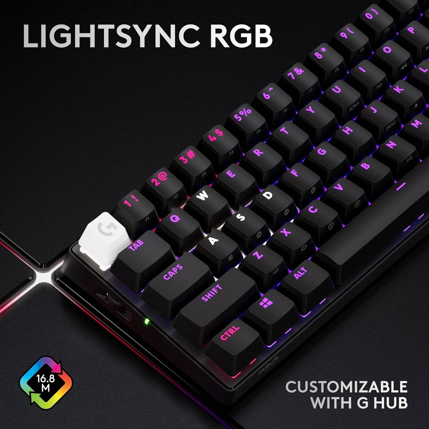 Logitech G PRO X 60 LIGHTSPEED Wireless Gaming Keyboard