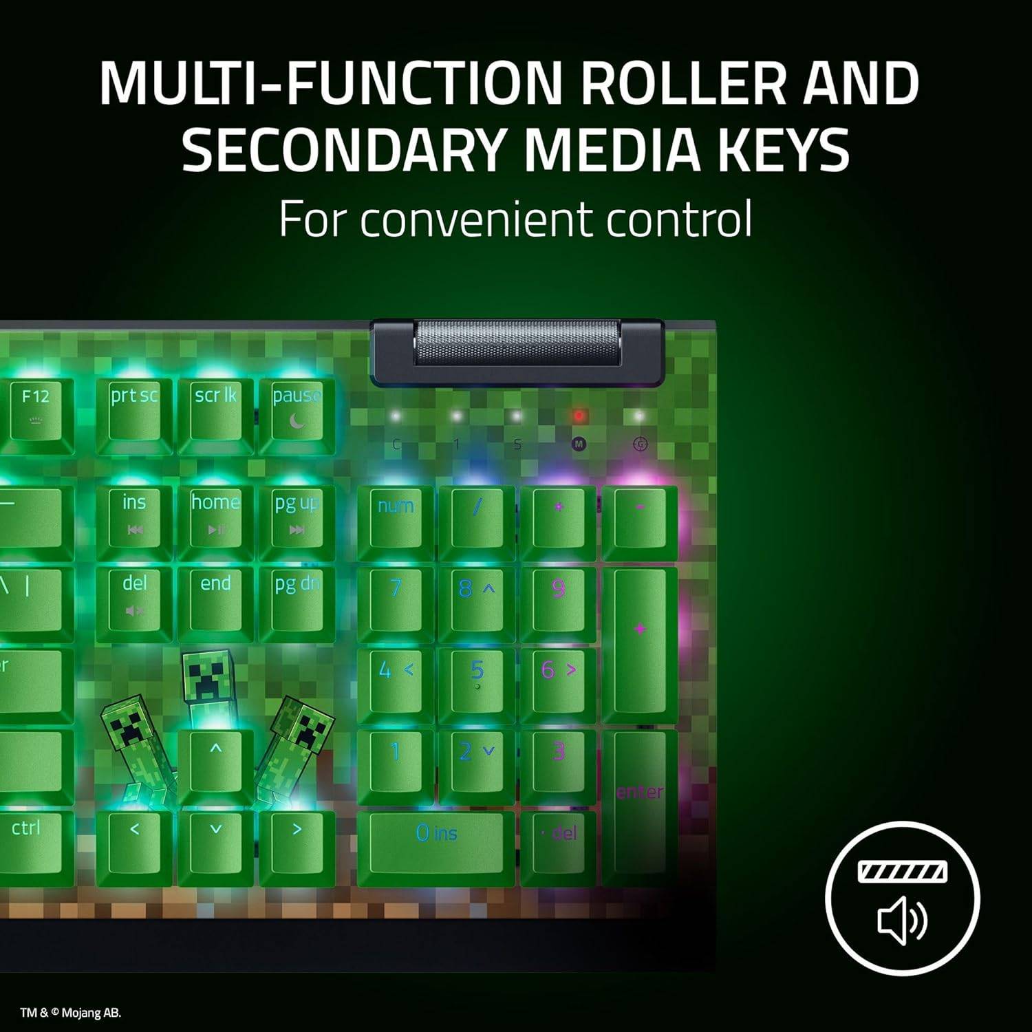 Minecraft Razor Keyboard Razer BlackWidow V4 X Mechanical Gaming Keyboard with Razer Chroma RGB ...