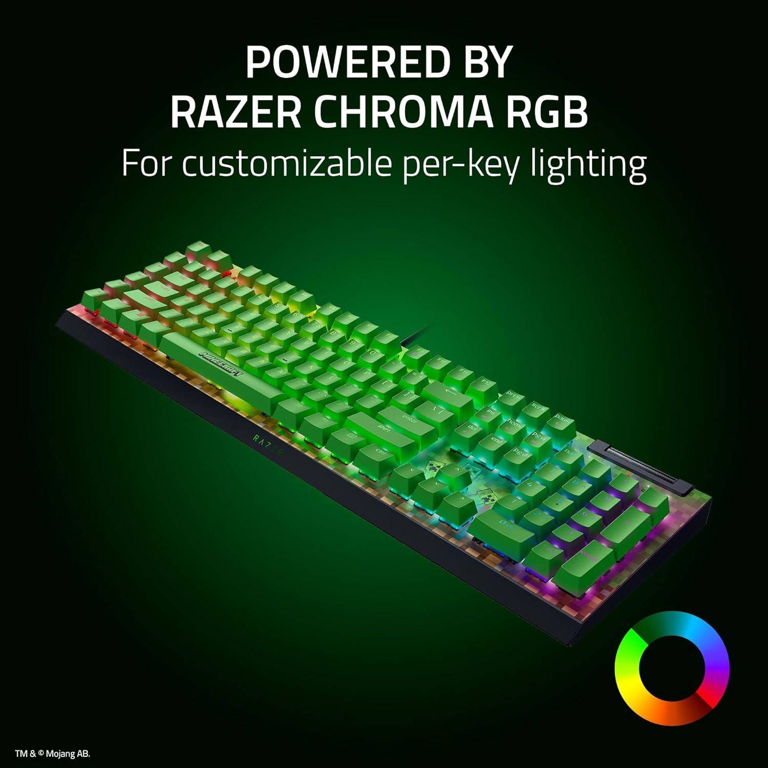 Razer BlackWidow V4 X Mechanical Gaming Keyboard with Razer Chroma RGB ...
