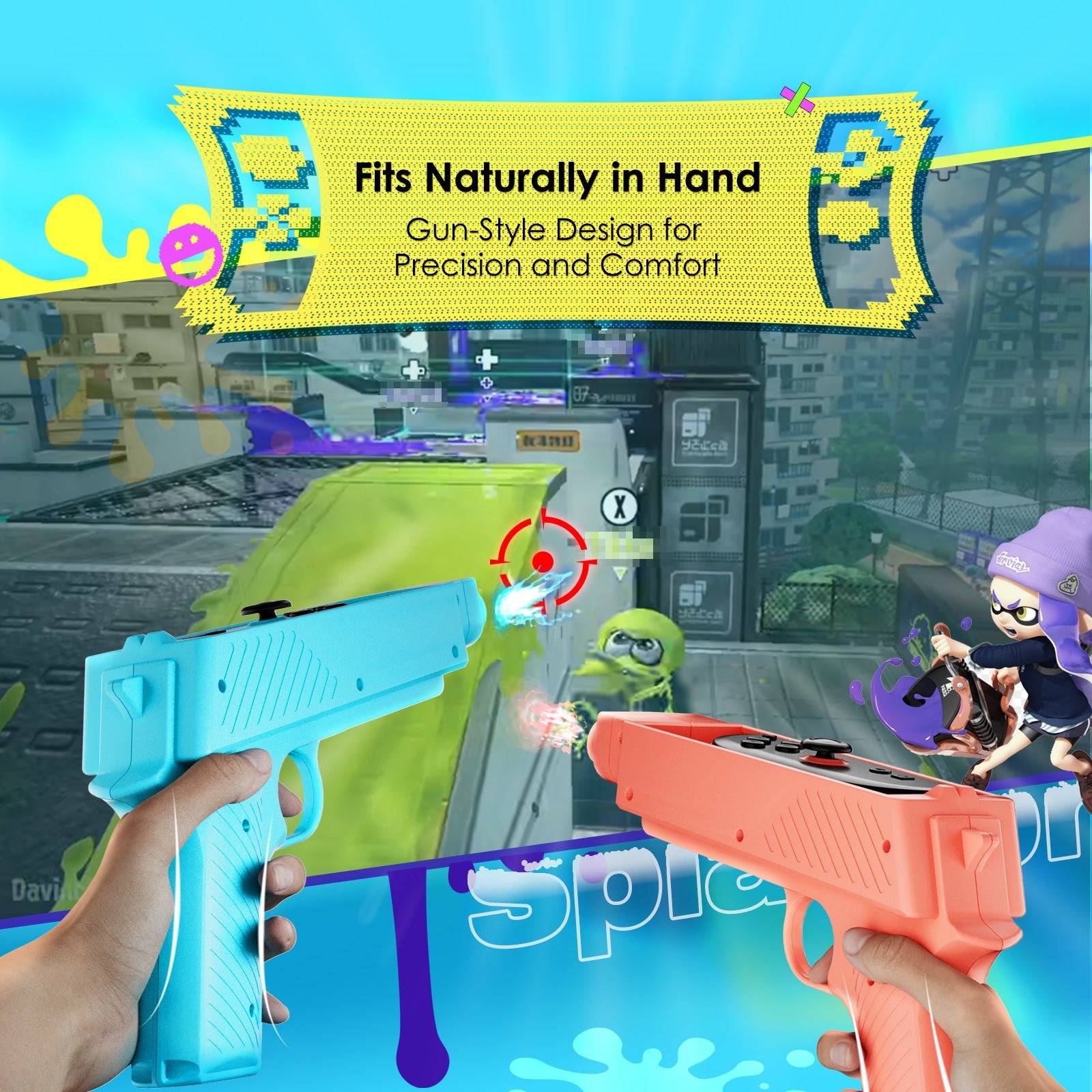 IINE Switch 2 / Switch Motion Gun Grip [L1142]