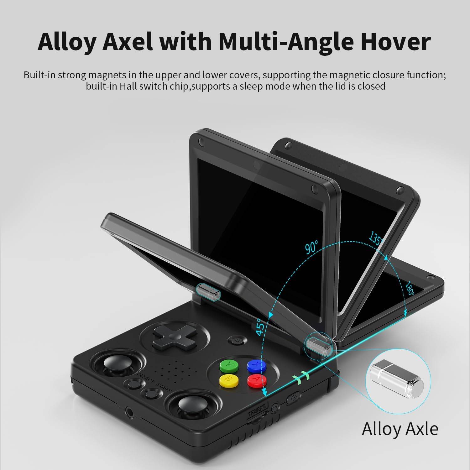 ANBERNIC RG34XXSP Retro Handheld Gaming Console [64GB]