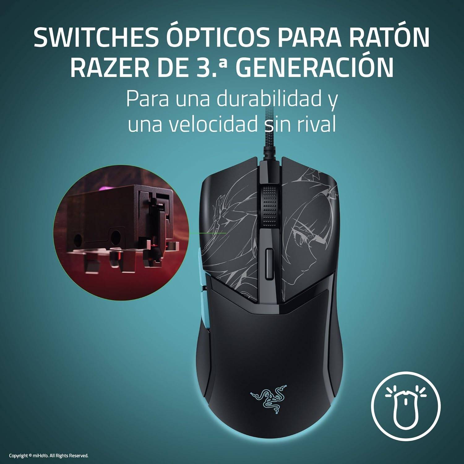 Razer Cobra HyperSpeed Lightweight Customizable Wireless Gaming