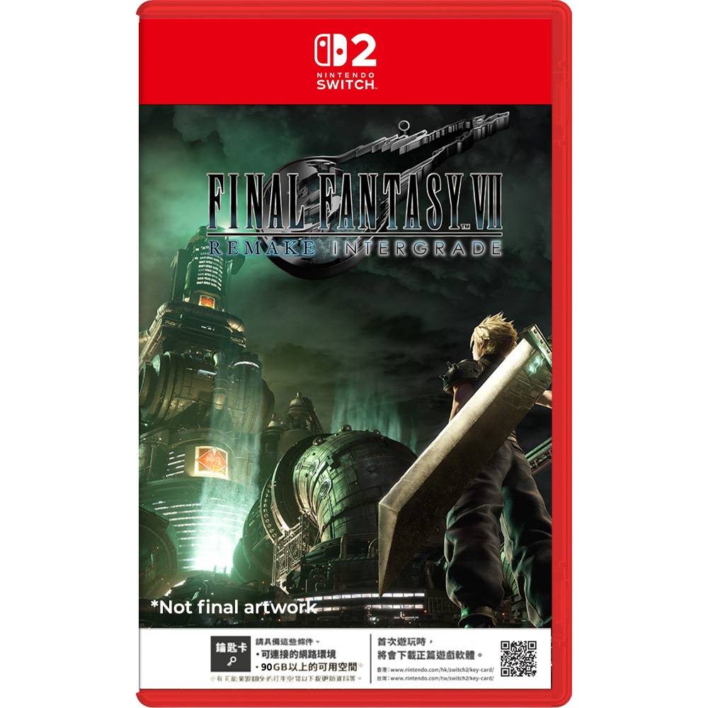 Switch 2 FINAL FANTASY VII REMAKE INTERGRADE 最終幻想VII 重製版Intergrade [SEA ...