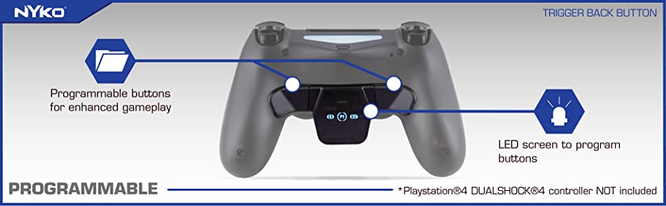 Nyko trigger back button clearance