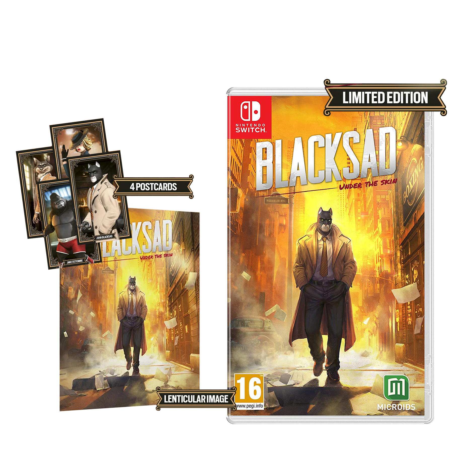 Switch Blacksad: Under the Skin Limited Edition [EU Eng]