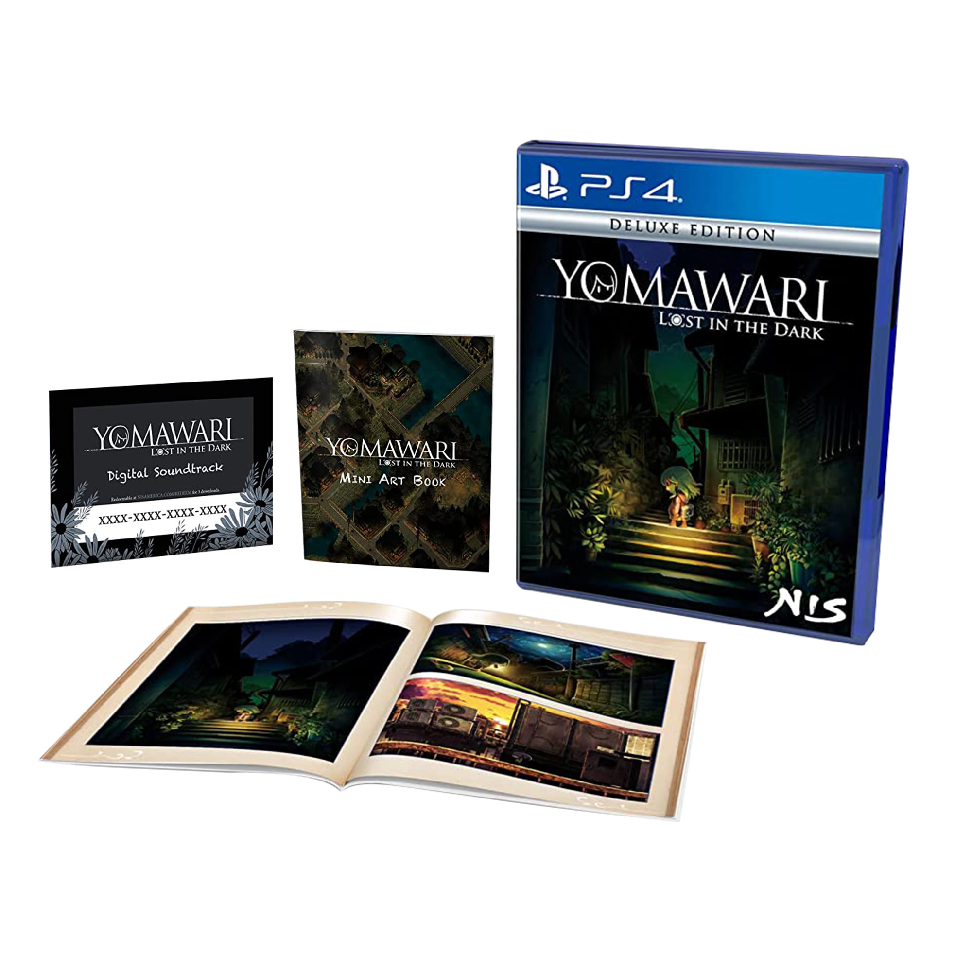 Trader Games - YOMAWARI LOST IN THE DARK - DELUXE EDITION PS4 EURO NEW Game In English 0810100860110
