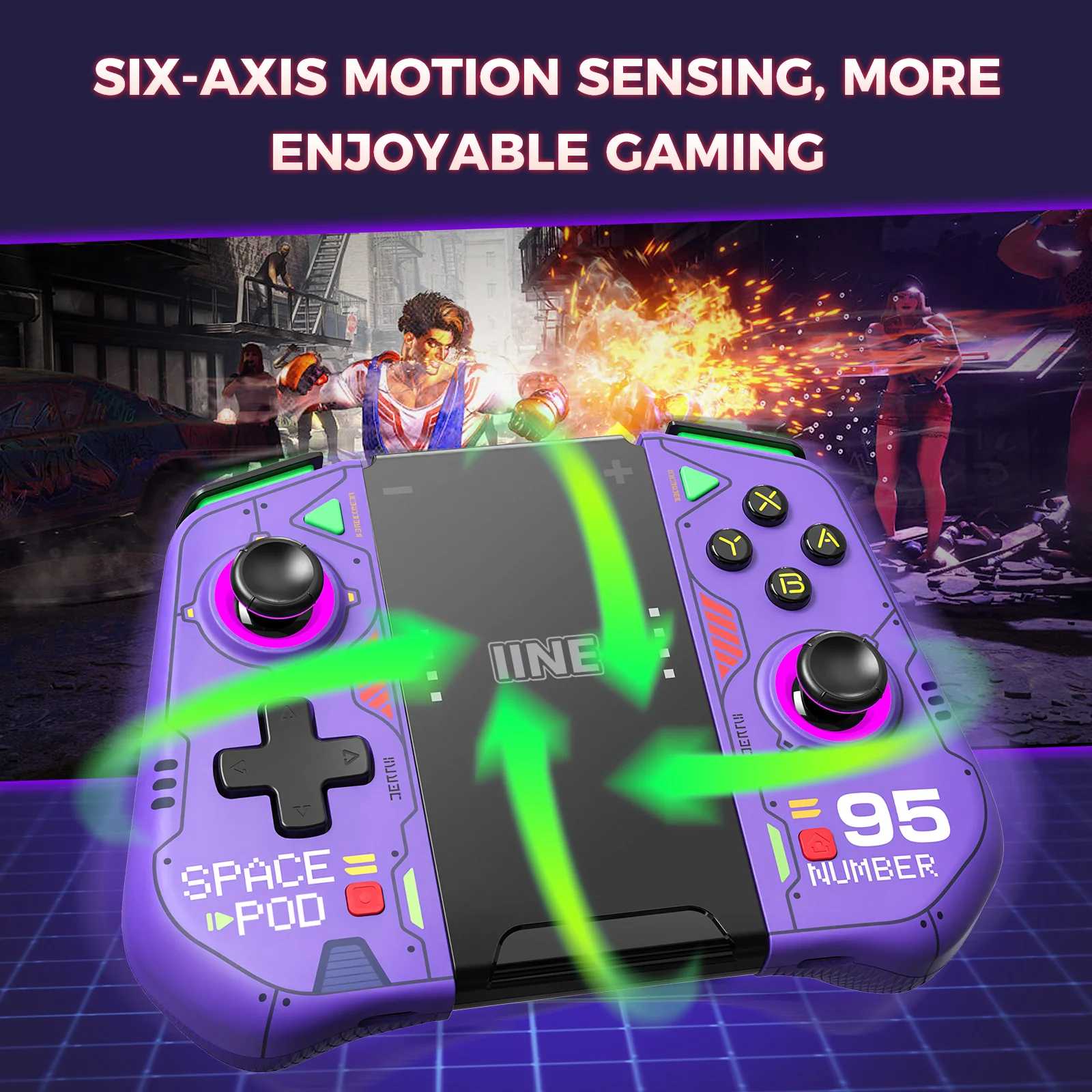 IINE L940 / L941 / L942 Mecha Warrior Joypad for Switch [White] / [Pink ...