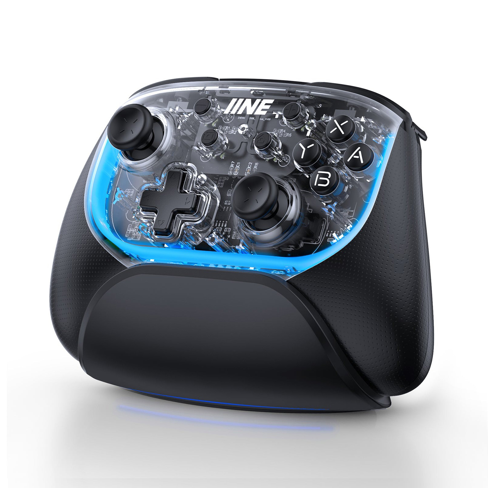 IINE Phantom Wireless Controller with charging Dock for Switch / PC ...