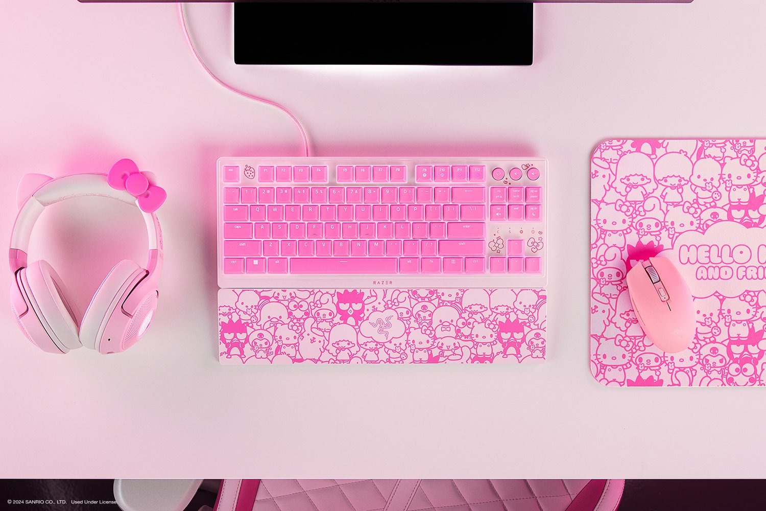 Razer Ornata V3 Tenkeyless - Hello Kitty and Friends Edition