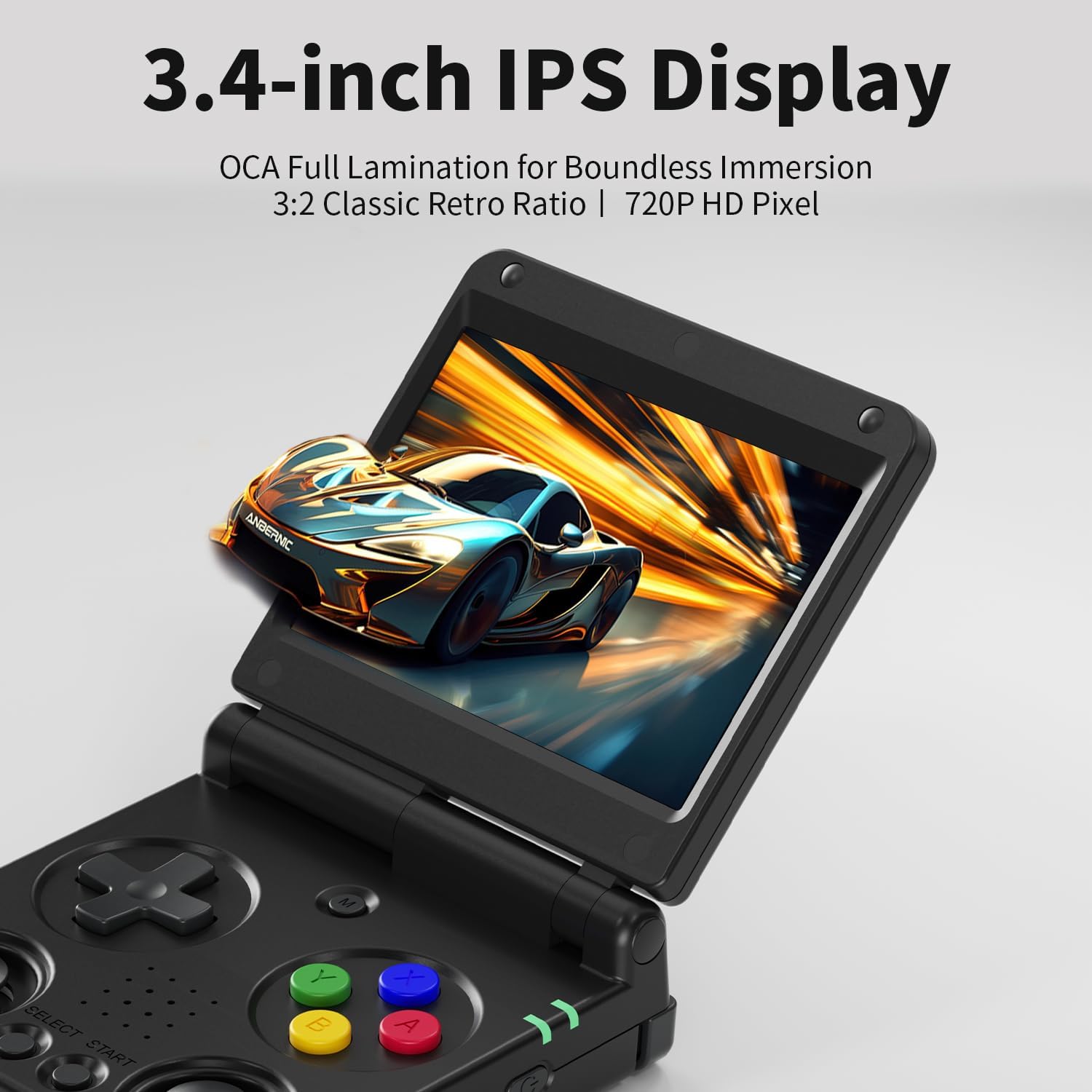 【ほぼ未使用】Anbernic RG34XXSP 64GB 🎮Game On: RG 34XXSP Debuts Now！