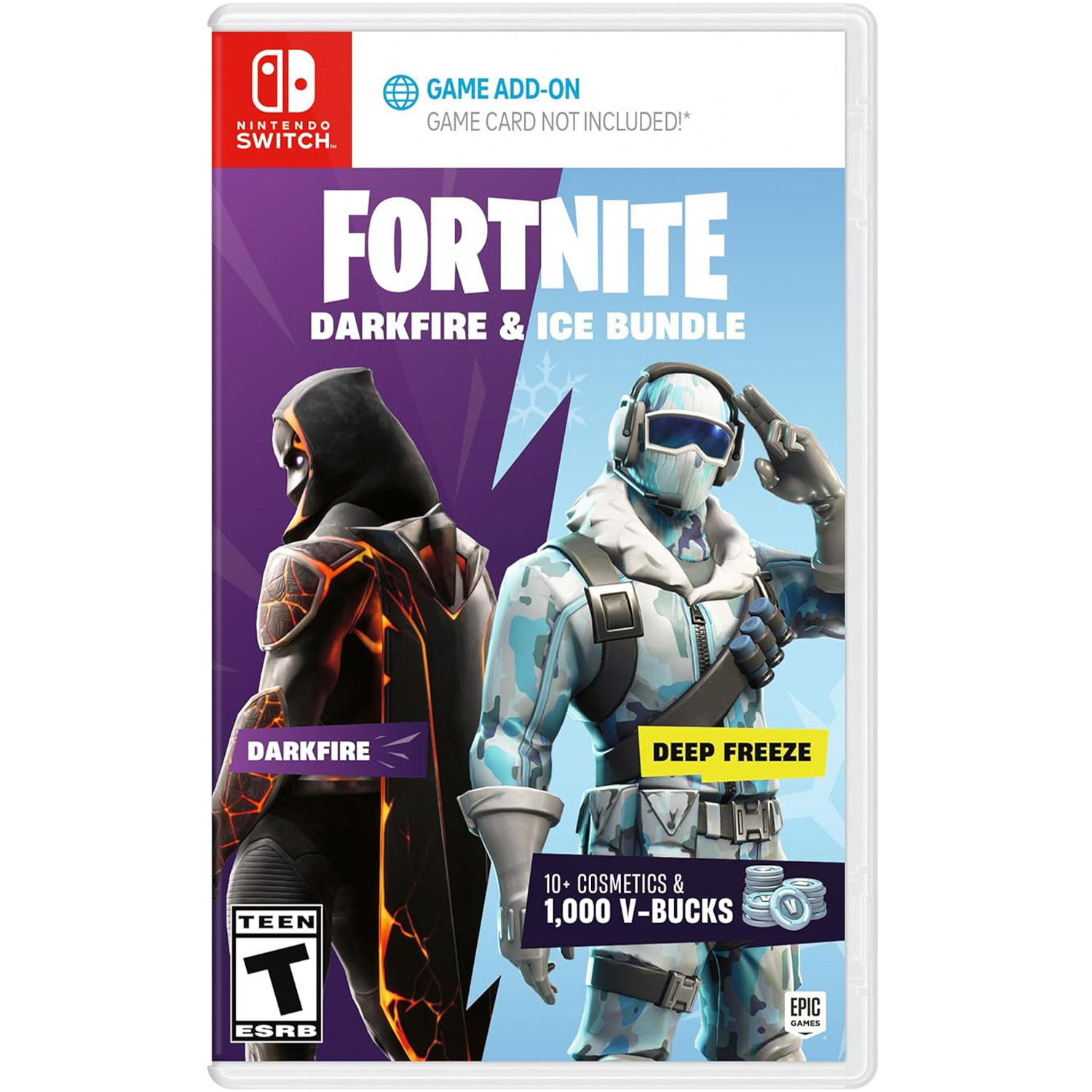 Switch Fortnite - Darkfire & Ice Bundle (Code In Box) [EU Eng] Pre ...